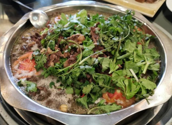 楊灣鄉周村的農家土菜：“清燒牛肉”